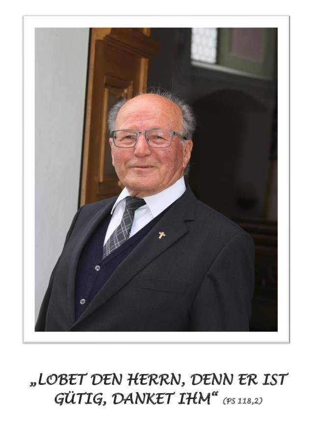 Mithelfender Priester Cons. Paul GRÜNERBL