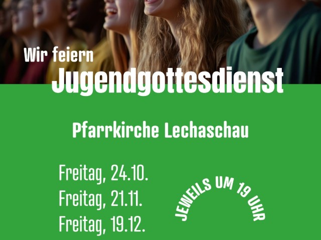 Wir feiern Jugendgottesdienst
