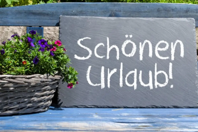 Urlaub Pf. Bernhard