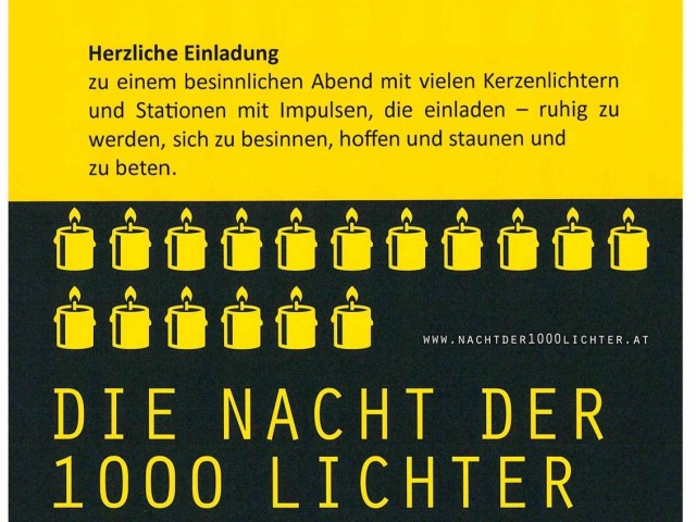 Die Nacht der 1000 Lichter