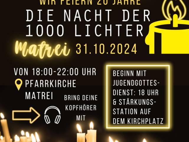 Nacht der 1000 Lichter Matrei