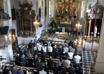 Messe in der Pfarre Hippach