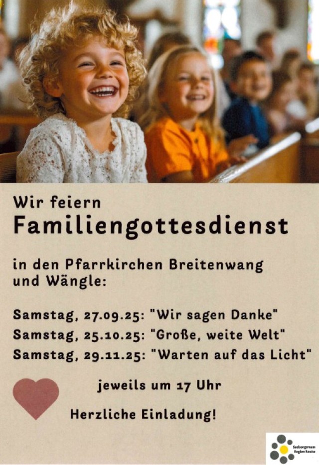 Wir feiern Familiengottesdienst