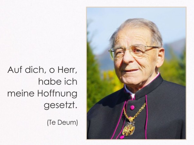 Msgr. Dr. Josef Wolsegger am 21. April 2018 verstorben