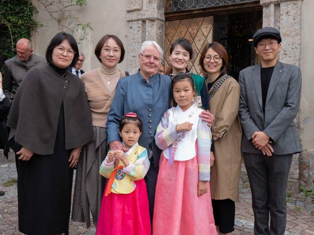 Besuch aus Korea nahm Abschied von Sr. Margit Pissarek