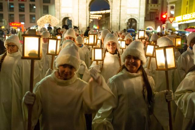 Das Christkind zieht ein