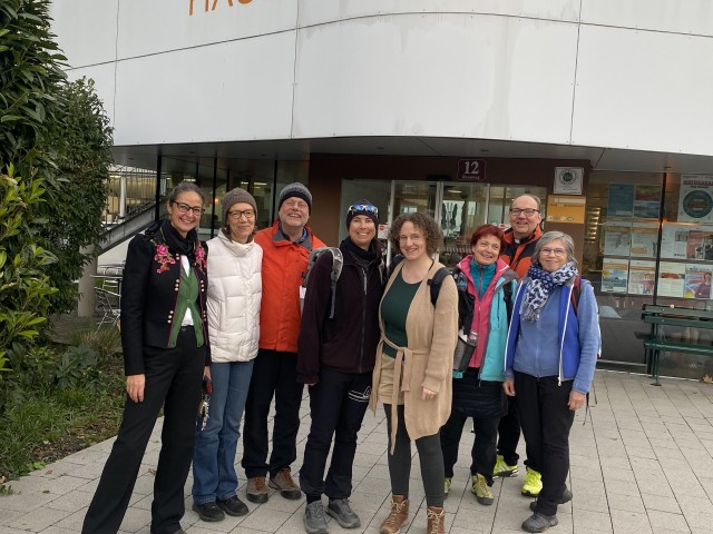 Erstbegehung des neuen Pilgerwegs Via Laudato Si