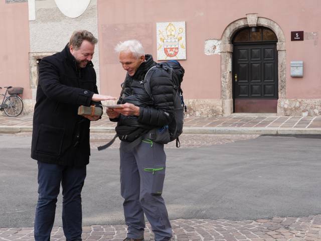 Für Lienzer Klosterplatz nach Innsbruck gepilgert