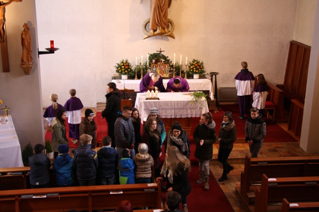 Jugendgottesdienst in der Fastenzeit in Mittewald