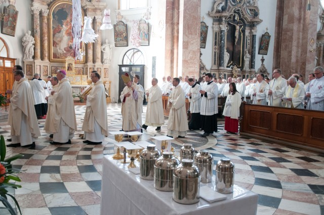 Kothgasser bei Chrisammesse: Ein Blick auf Jesus genügt