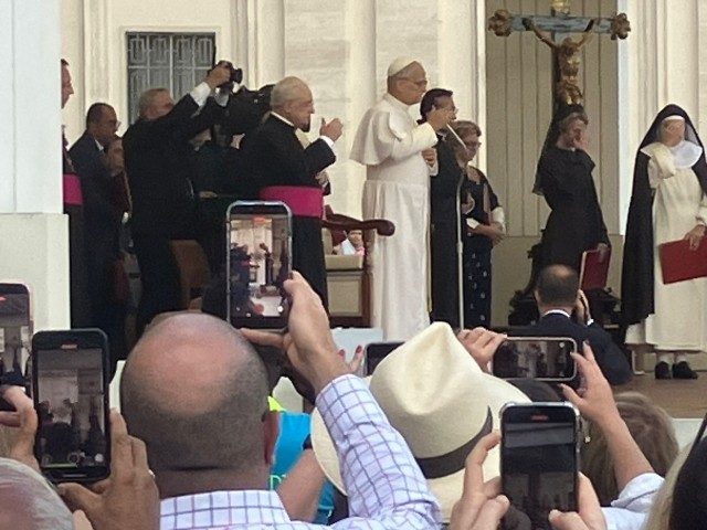 "Medienbischof" und katholische Medienschaffende in Rom