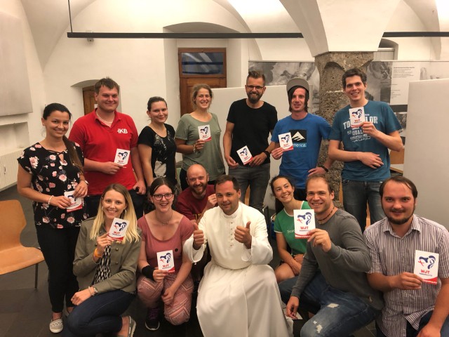 Tiroler Gruppe auf dem Weg zum Weltjugendtag nach Panama