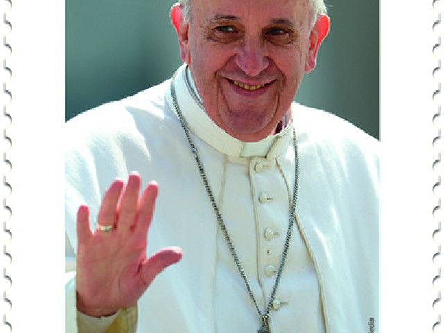 Post würdigt verstorbenen Papst Franziskus mit Sonderbriefmarke