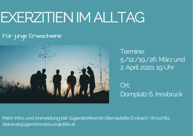 Exerzitien im Alltag für junge Erwachsene