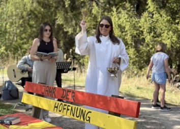 05 Einweihung Seelenplatzerl Hoffnungsweg (c)Dekanatsjugend Sillian