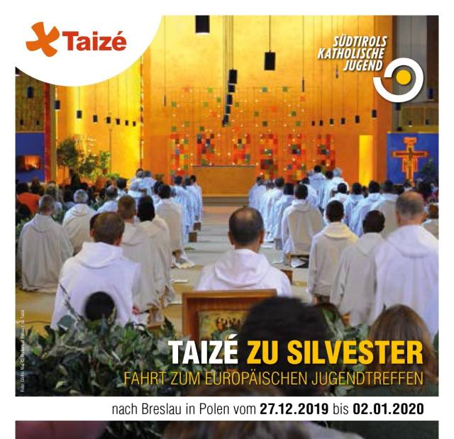 Taizé zu Silvester – Fahrt zum Europäischen Jugendtreffen