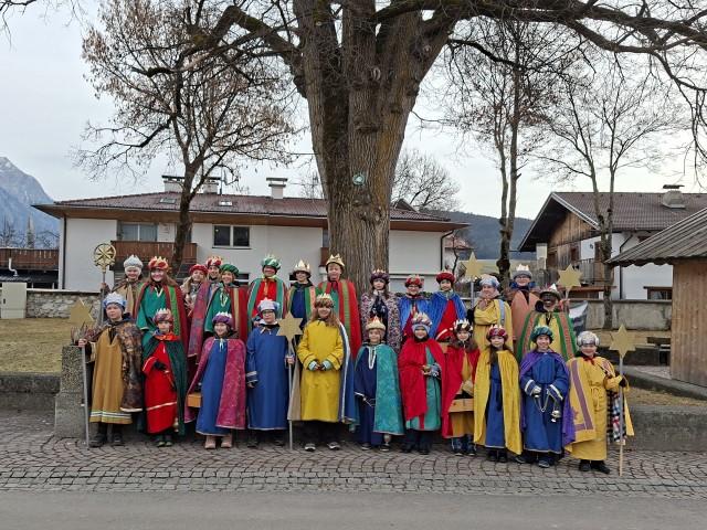 DIE STERNSINGER WAREN DA