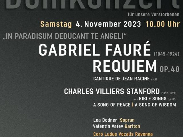 Domkonzert GABRIEL FAURÉ (1845-1924): REQUIEM OP.48