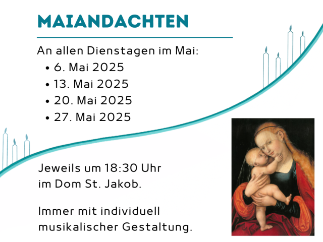 Maindachten 2025 – im Dom St. Jakob