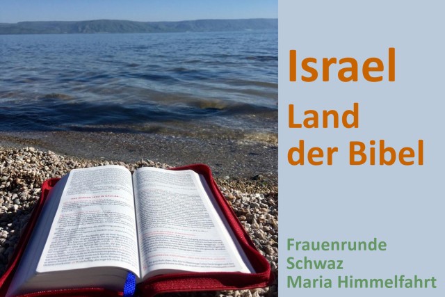 Frauenrunde: "Israel - Land der Bibel"