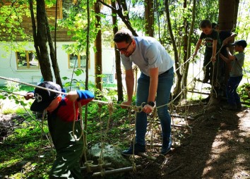 Furchtlos über Stock und Stein